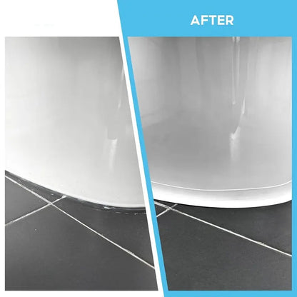 White Caulk Tape 3rolls ，for Bath & Kitchen,Caulking Tape for Bathroom Caulking White Self Adhesive Caulk Strip,tub Surround,Toilet Bowl Stick on Gel,Kitchen Countertop (1.5in x 10.5ft)