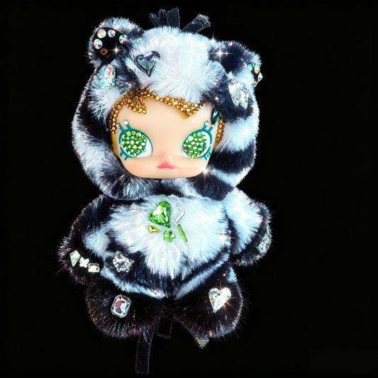 【popmart100%genuine】 dimoo  diy diamond doll customization